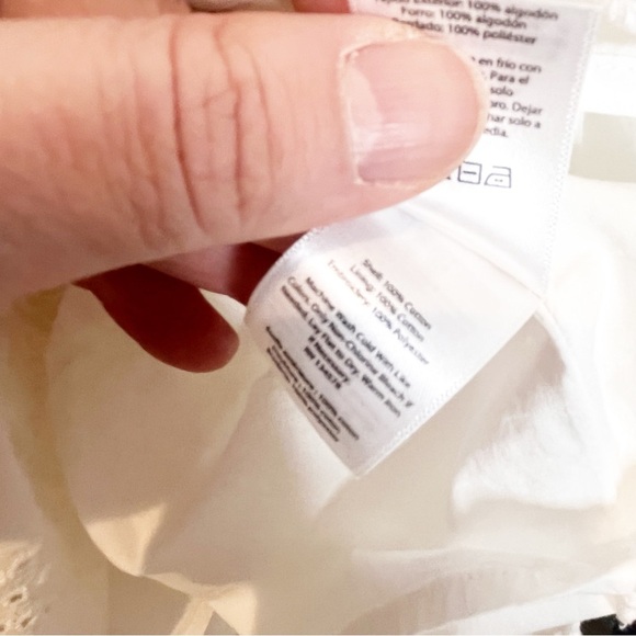 Vineyard Vines | Halter Dress With Eyelet Detail Front Tassel Tie - Picture 5 of 6